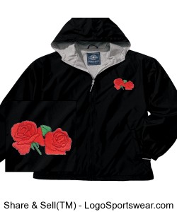 Rose Rain Jacket Design Zoom